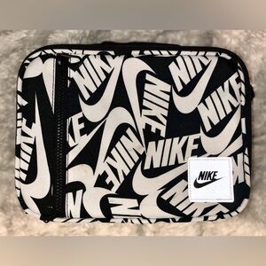 Nike Black & White Logo Lunch box